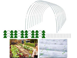Outdoor Garden Conservatory: Garden Greenhouse Tunnel Plant Hoops