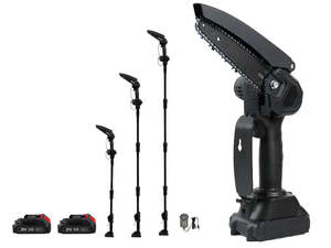 Outdoor Garden Conservatory: Chainsaw Wood Cutter Pole Telescopic Handheld 2 In 1 Chain Saw Cutting Machine