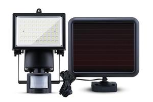 Outdoor Lights: Solar Sensor Light LED Flood Light