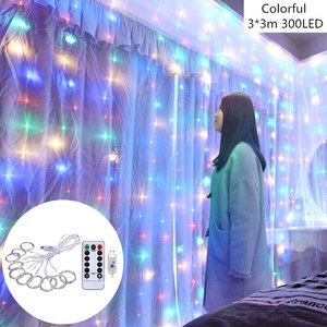 Curtain Light 3x3m 300LEDs RGB