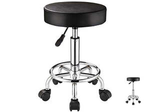 Salon Stool Adjustable Height Stool