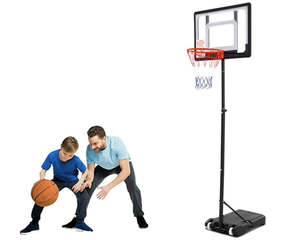 Adjustable Portable Basketball Stand Hoop