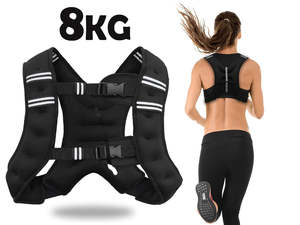 Exercise Equipment Weights: Weighted Vest 8kg