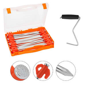 Camping: Camping Tent Pegs 20Pcs