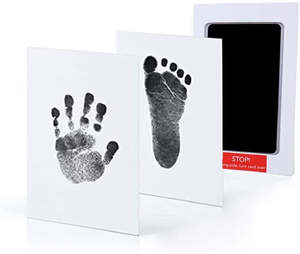 Baby Gear: Baby Foot Print Black