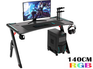 Office Desks: Gaming Desk Table 140CM