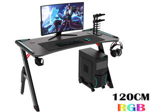 Gaming Desk Table 120Cm