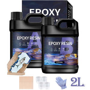 Boats Marine: Epoxy Resin 1:1 2000ml Kit