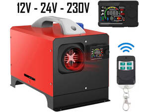Caravans Motorhomes: Diesel Air Heater 8KW 12V/24V/230V