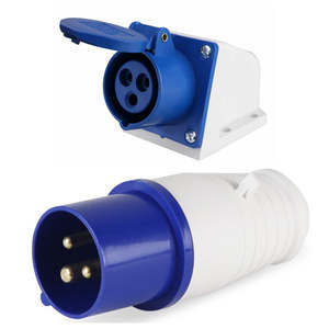 Caravans Motorhomes: Caravan lead connector plug (Male) and Caravan Surface Sockets Female