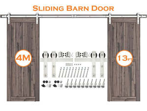 Barn door Hardware 4M Double Door