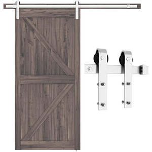 Barndoor Hardware: Barn door Hardware 2M Single Door