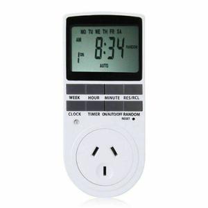 Electrical Lighting: Mains Timer Electricity Plug Power Point