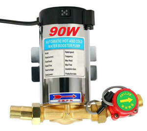 Plumbing Gas: Low Shower Pressure 90W Booster