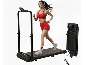 Sports: Foldable Walking Pad Treadmill Compact Flat