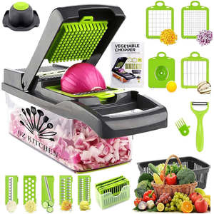 Kitchen: Multifunctional Vegetable Chopper and Slicer