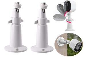Security Locks Alarms: Adjustable Outdoor Metal Mount for Arlo, Arlo Pro, Arlo Pro 2, Arlo Pro 3