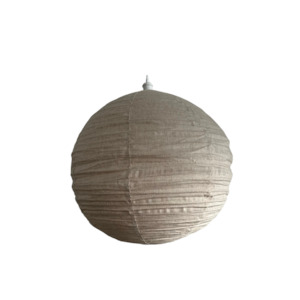 Designer Lighting Light Shades: Rio Linen Light Shade Natural 70cm