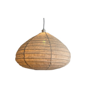Designer Lighting Light Shades: Clara Linen Light Shade Natural 60cm