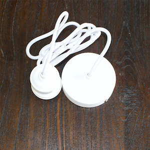 Lighting Accessories: Suspension Kit E27 White or Black