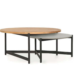Outdoor Furniture: Cossack Nested Coffee Tables