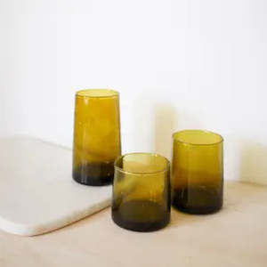 Accessorieshome Accessories: Beldi Wine/Water Antique Bronze Tumblers - Large