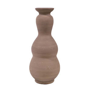 Viola Vase Khaki Brown