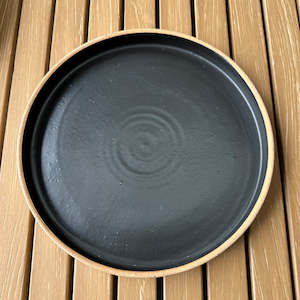 Table: Ceramic Dinner Plates -  Black