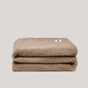 Throws Hides: Hommey Faux Fur Throw Blanket - Warm Grey - New!