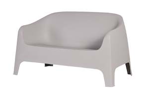 LUNA Outdoor 2 Seater Grey