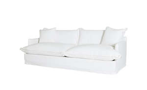 Sofas: Ollie Sofa 3 Seater Ivory