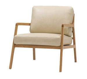 Chairs: Braxton NYSSE Chair - Limestone Leather