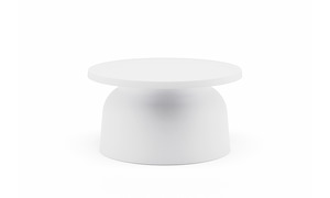 Lily Outdoor Coffee Table White