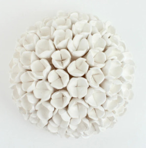 Wall Art: White Hydrangea Small