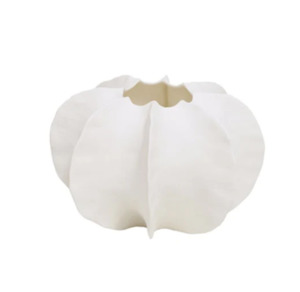 Fine Bone China Pod Vase  White