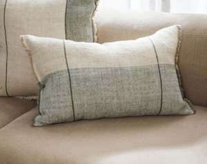 Cushions: Oliver Cushion - Sage 40x60cm