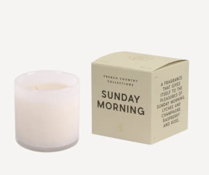Candles: Sunday Morning Glass Candle