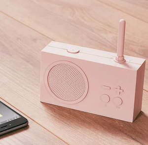 TYKHO 3 BT/FM Radio Speaker Pink