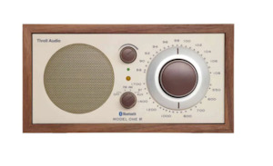 Radios And Electronic Accessories: Model One BT Table Radio Walnut/Beige