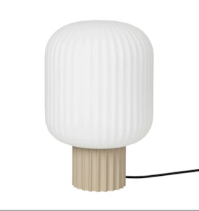 Kitchenware: BROSTE Lolly Lamp Short Sand/White