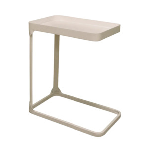 STUDIO Sofa Side Table Rectangular White