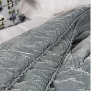 Bed Linen And Towels: Cruz Velvet Sea Comforter
