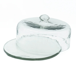 Glassware: Dome Cake with Base Clear