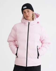 Apparel Bags Jewellery And Accessories: Huffer Womens SuperDown Jacket Peony