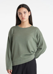 Merino Neve Crew Alpine Frost