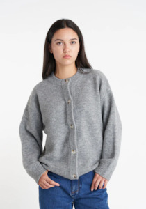 Elle Cardigan Soft Grey