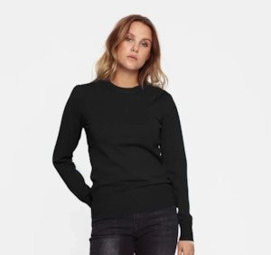 St Tropez Mila Pullover Black