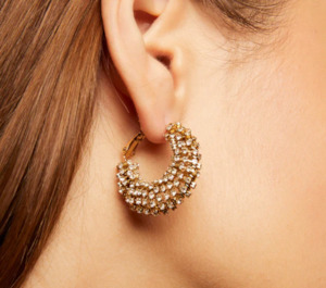 Jewellery: Izzia Strass Earrings