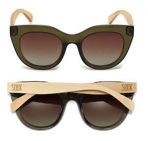 Sunglasses: Milla Khaki ECO Sunglasses