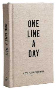 Books: Canvas One Line A Day